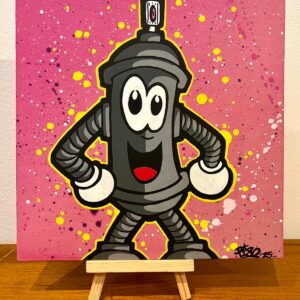 Le Pirsonnage classique - Pi 80 - 20x20cm